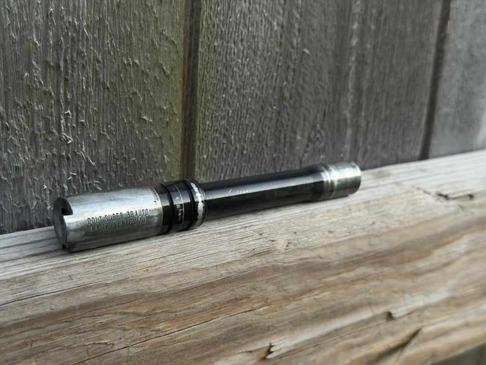 Colt 1911 Government 38 Super Series 70 MK IV Barrel Slide Upper Post Pre W-img-0