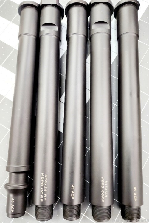 Heckler and Koch UMP 7.87" HDPS SS Barrel M16x1 LH USC SBR or AM Pistol    -img-2