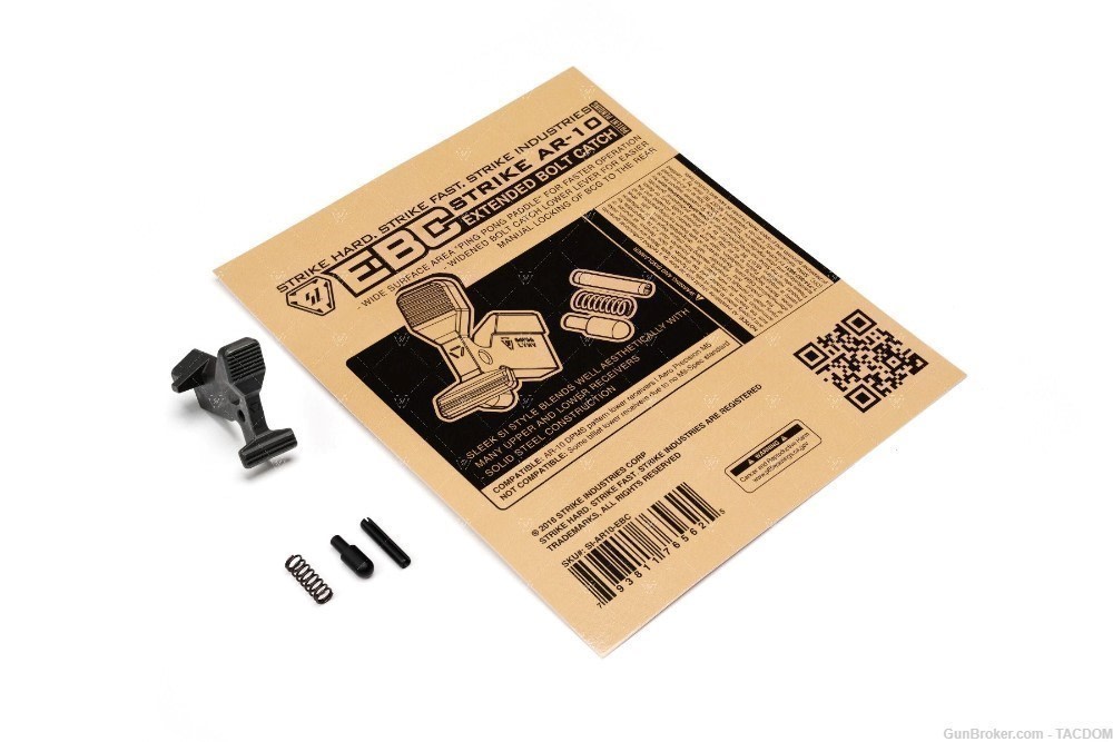 Strike Industries AR-10 DPMS EBC Enhanced Bolt Catch Release Wider Surface -img-1