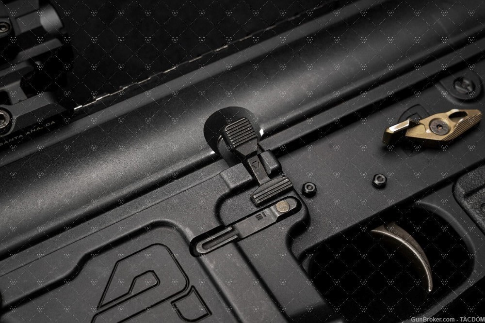Strike Industries AR-10 DPMS EBC Enhanced Bolt Catch Release Wider Surface -img-3