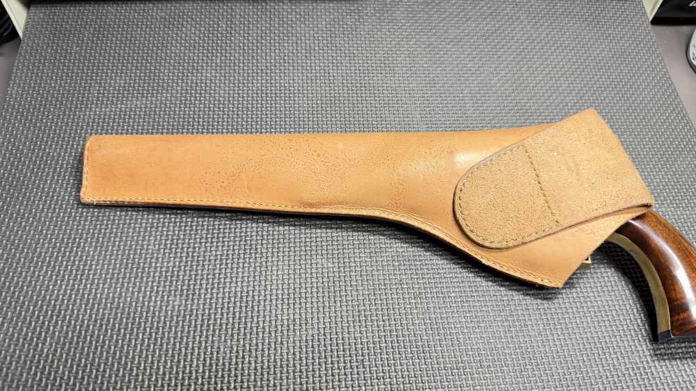1847 WALKER COLT Revolver by Uberti 44 cal Cap & Ball VG COND W/ Holster-img-23