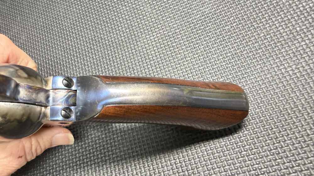 1847 WALKER COLT Revolver by Uberti 44 cal Cap & Ball VG COND W/ Holster-img-15