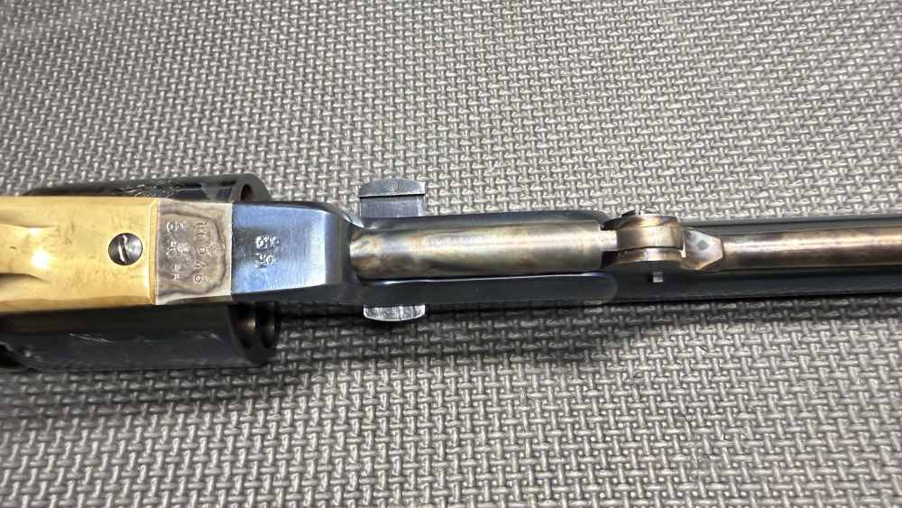 1847 WALKER COLT Revolver by Uberti 44 cal Cap & Ball VG COND W/ Holster-img-12
