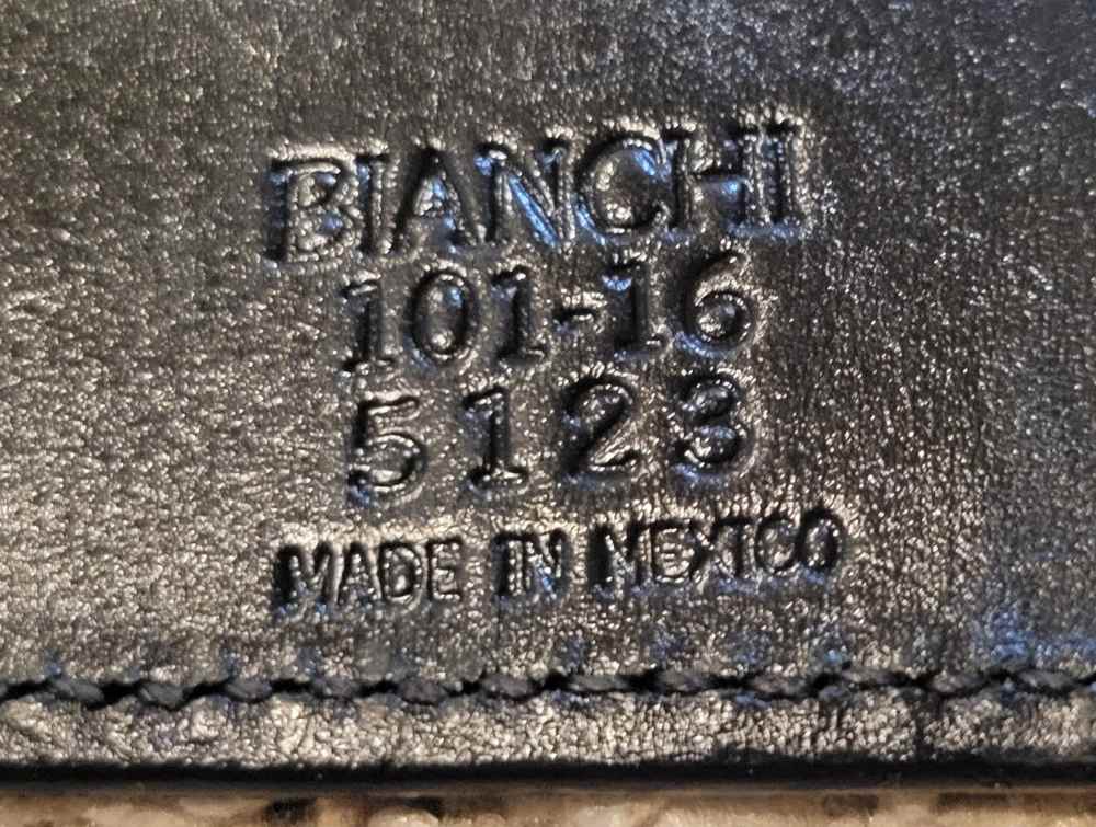 Bianchi Leather 101 Sz10 & Sz16 Foldaway Outside the Waistband Holster new-img-4