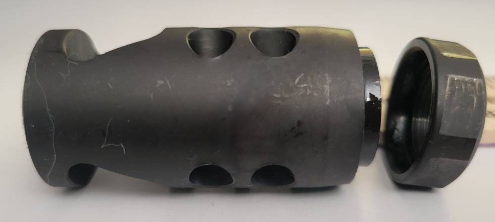 30 Caliber Muzzle Brake Jamb Nut Ruger American Hunter -img-3