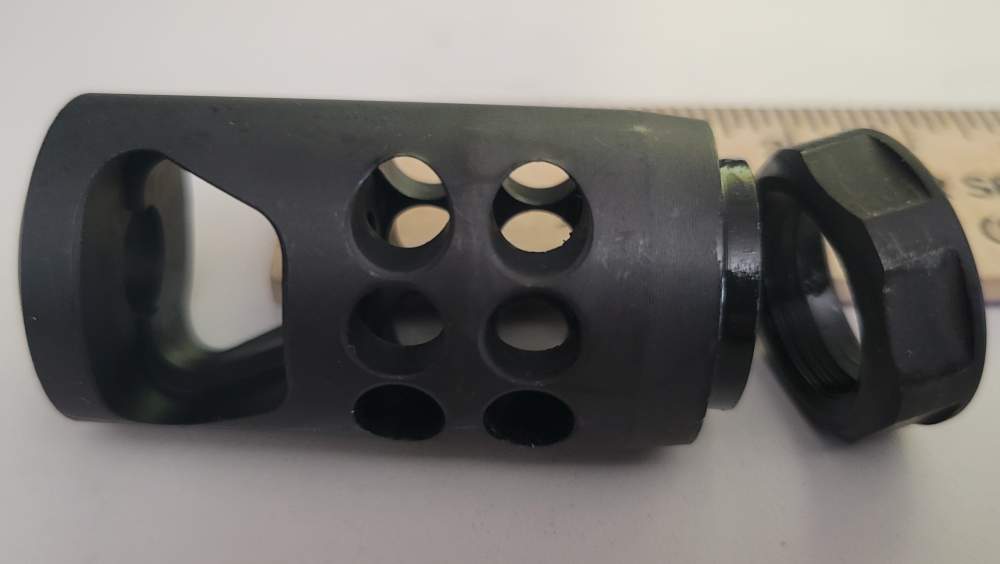 30 Caliber Muzzle Brake Jamb Nut Ruger American Hunter -img-4