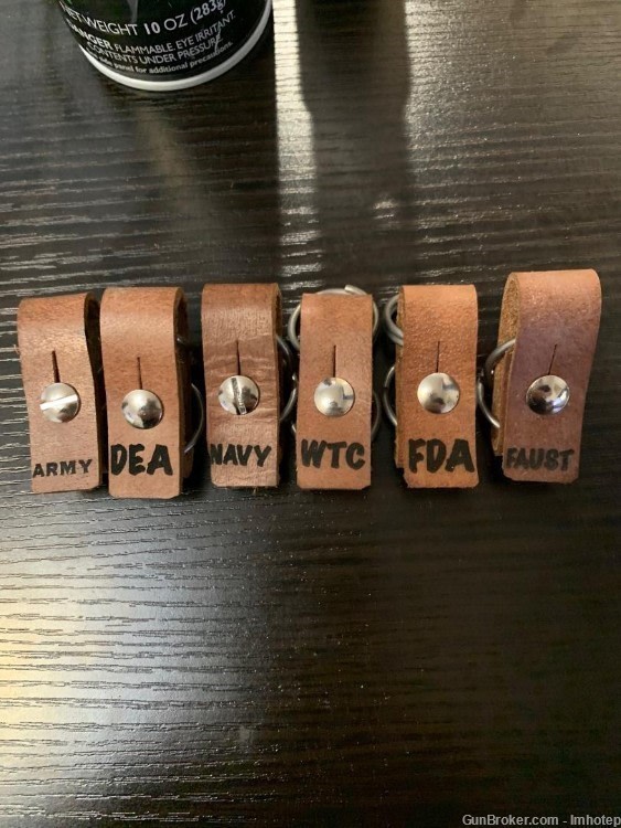 AK-47 Ten SKS Vietnam Leather Sling Tabs -img-6