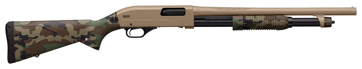 Winchester Repeating Arms SXP Defender 20 Gauge Shotgun3 5+1 (2.75) 18 Barr-img-1