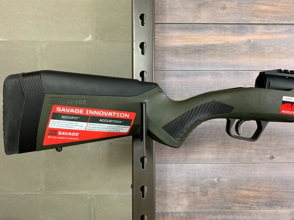 Savage Arms IMPULSE Hog Hunter 6.5 Creed 20" 1:8" OD Green/Black - 57654-img-7