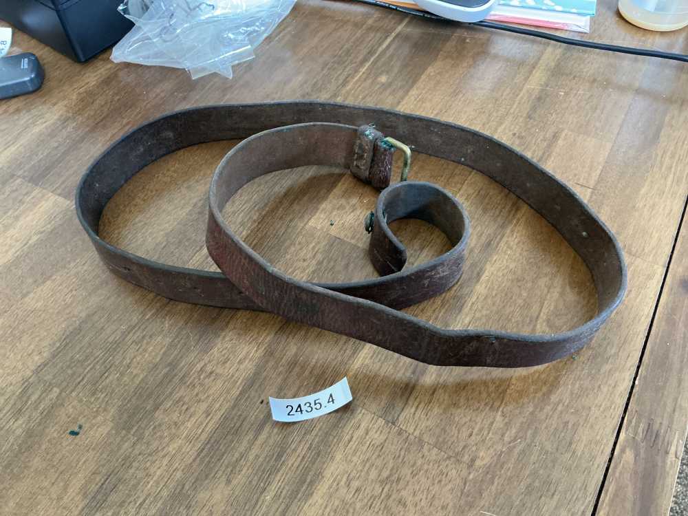 Used Swedish Mauser Rifle Sling-img-0