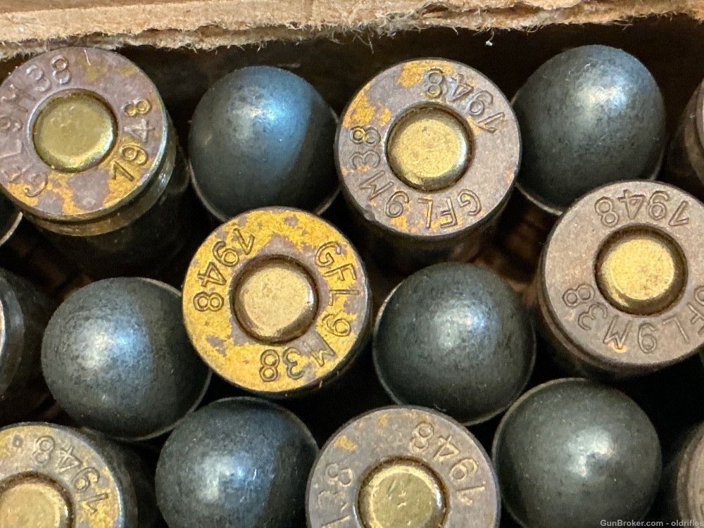 50rds 9mm Luger for Moschetto Automatic Beretta M36 by Fiocchi-img-2