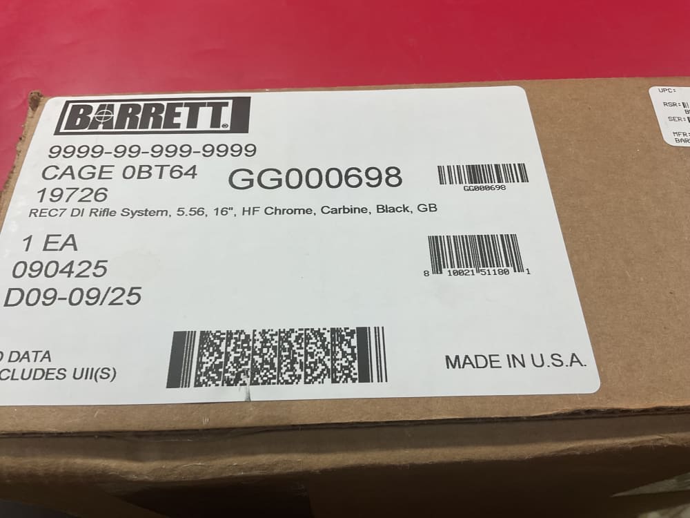 Barrett REC7 DI 5.56 NATO 16” AR15 -img-27