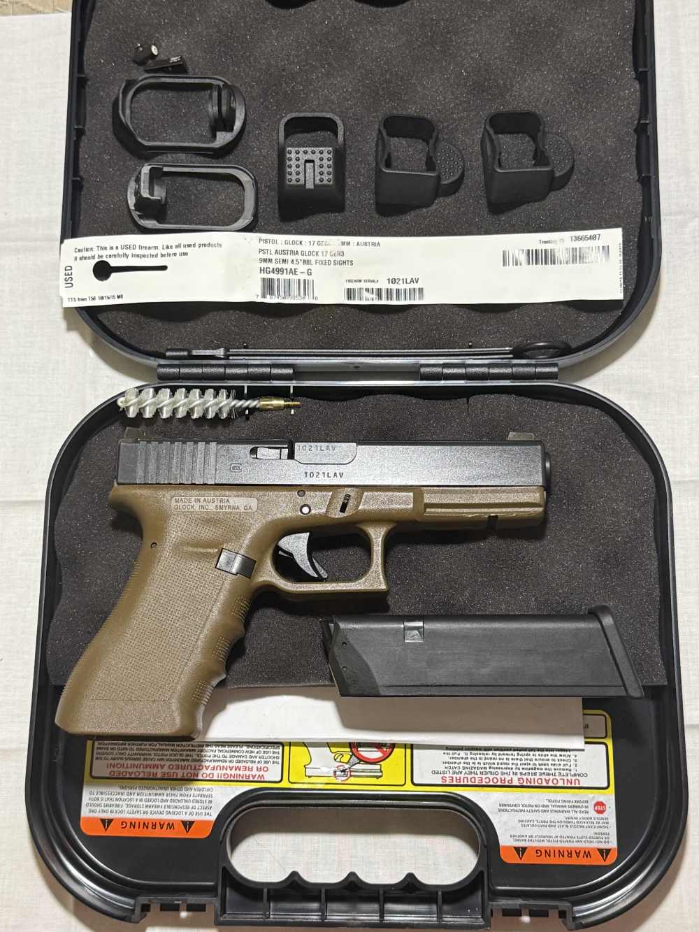 Vickers Glock 17 RTF2 FDE 9mm-img-1