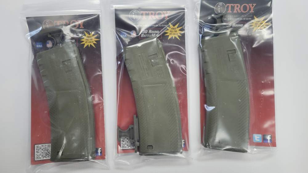 Troy OD Green 30rd Battlemag w Pull Tab-img-0