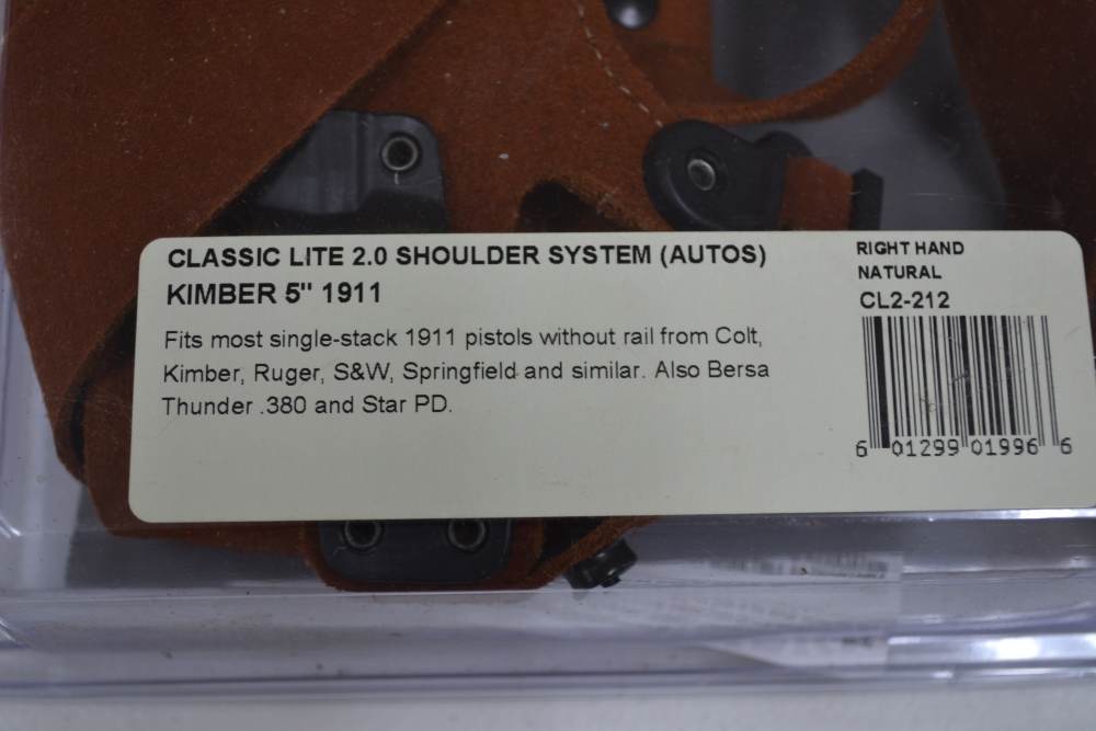Galco Classic Lite 2.0 RH shoulder holster Single stack 5" 1911's-img-1