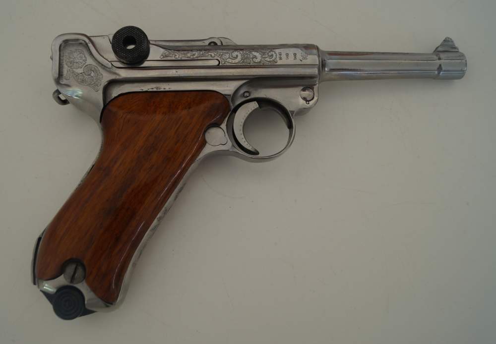 1917 ENGRAVED GERMAN LUGER-img-4