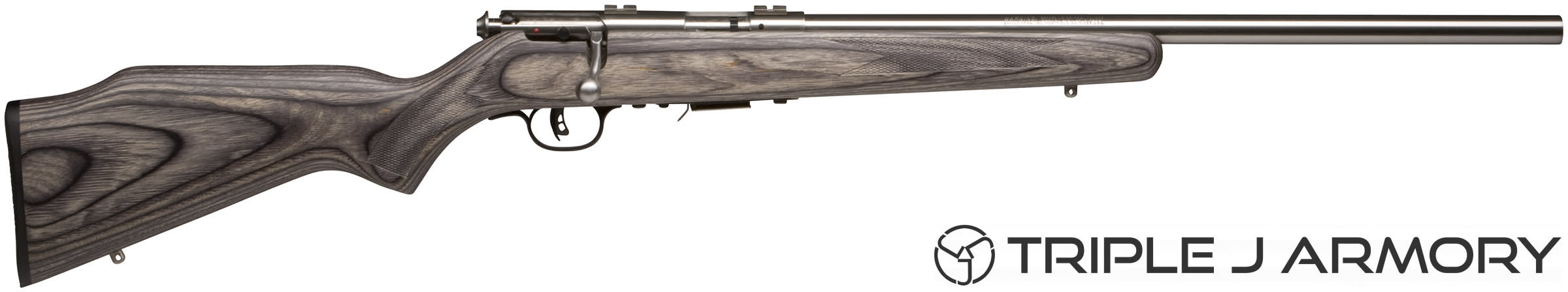 Savage Arms 93R17-BVSS 17 HMR Bolt Action Rifle 96705 Silver-img-1