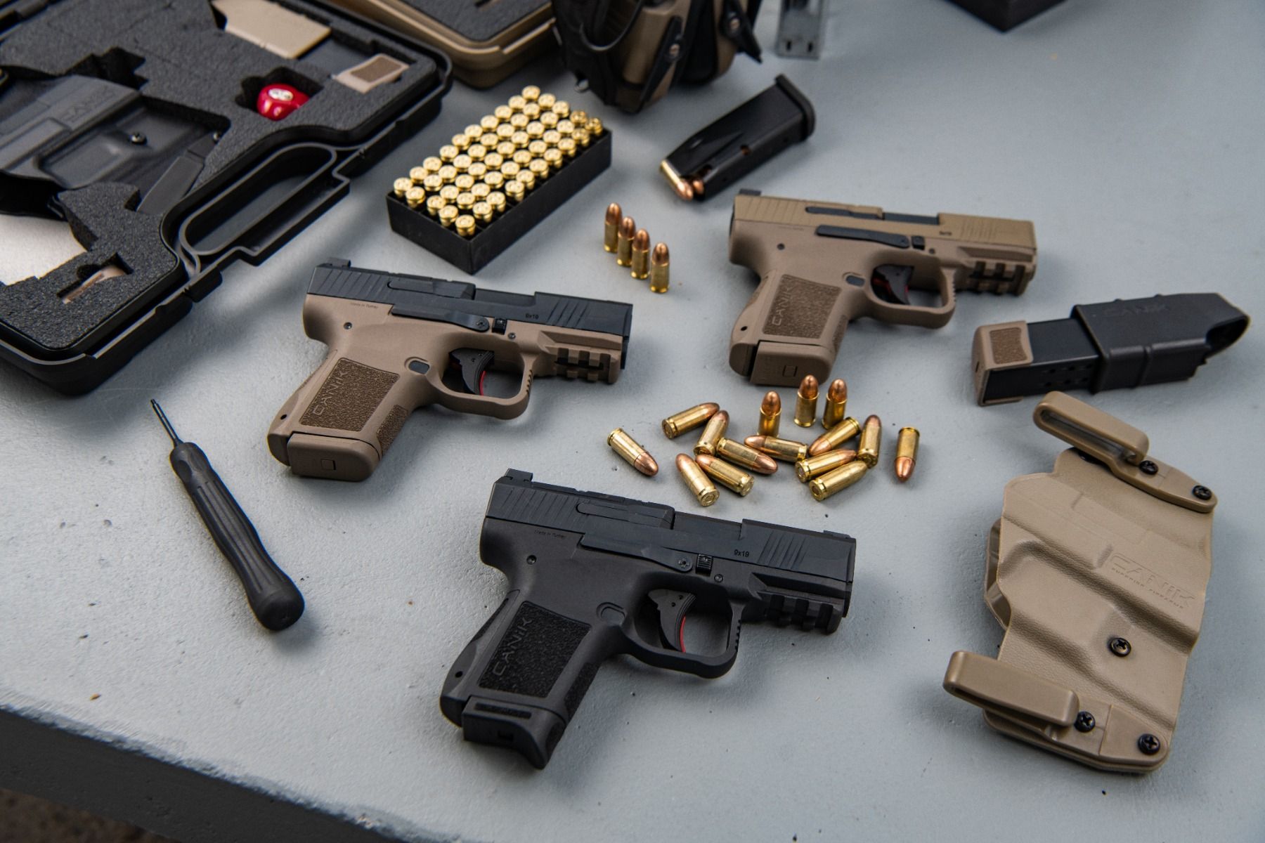 Canik Mete MC9 L Semi Auto Pistol, 9MM, 3.18 Bbl, FDE HG7882D-N -img-3
