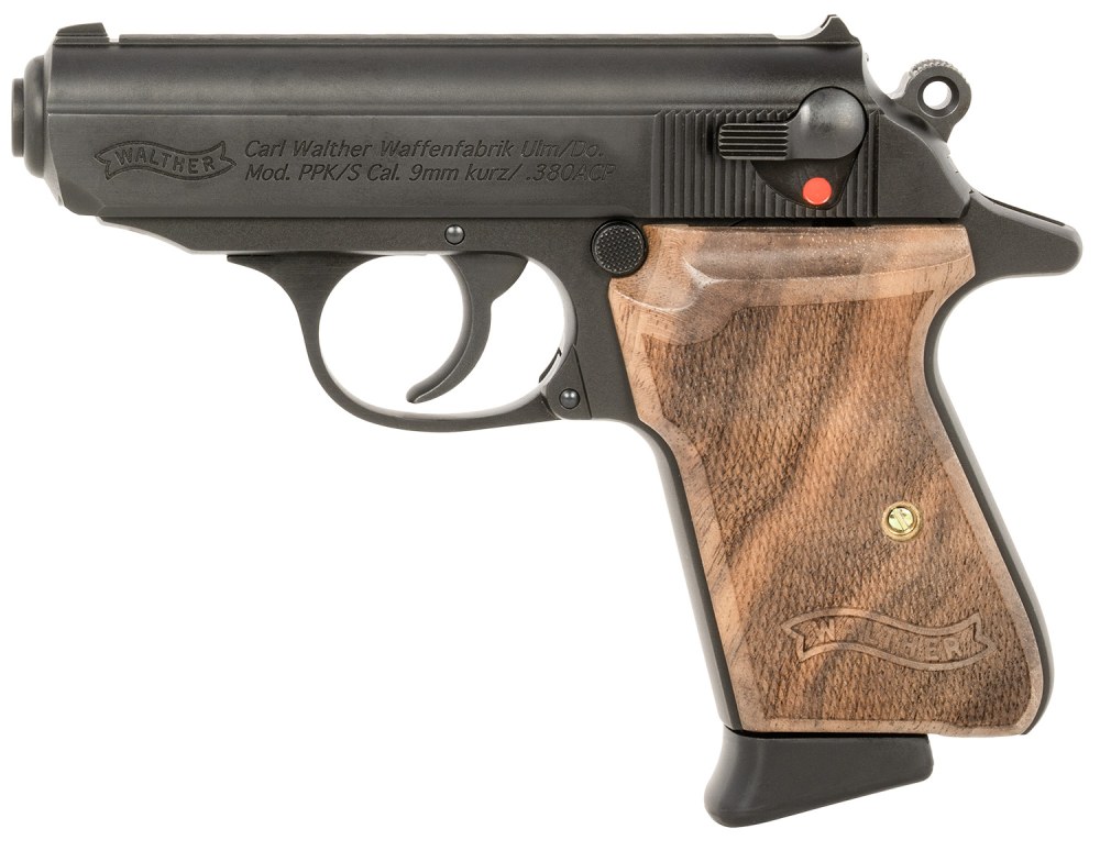 Walther PPK/S Walnut - .380 ACP - 7rd - 4796002-img-1