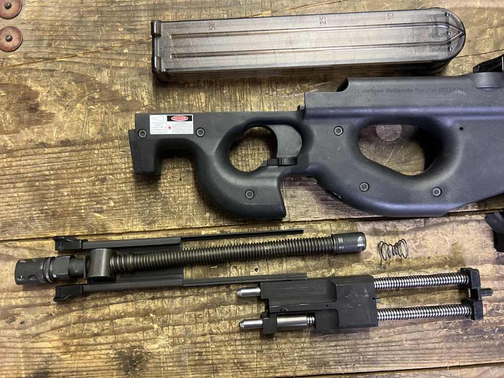 FN P90 Full Auto Parts Kit - Rare W/ Laser-img-2