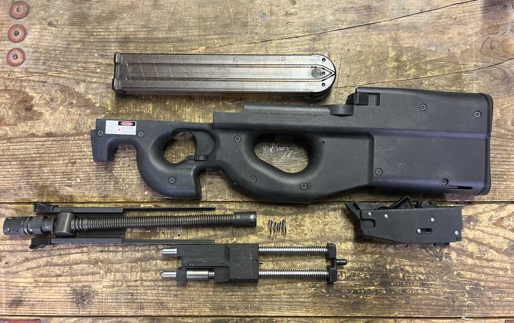 FN P90 Full Auto Parts Kit - Rare W/ Laser-img-0