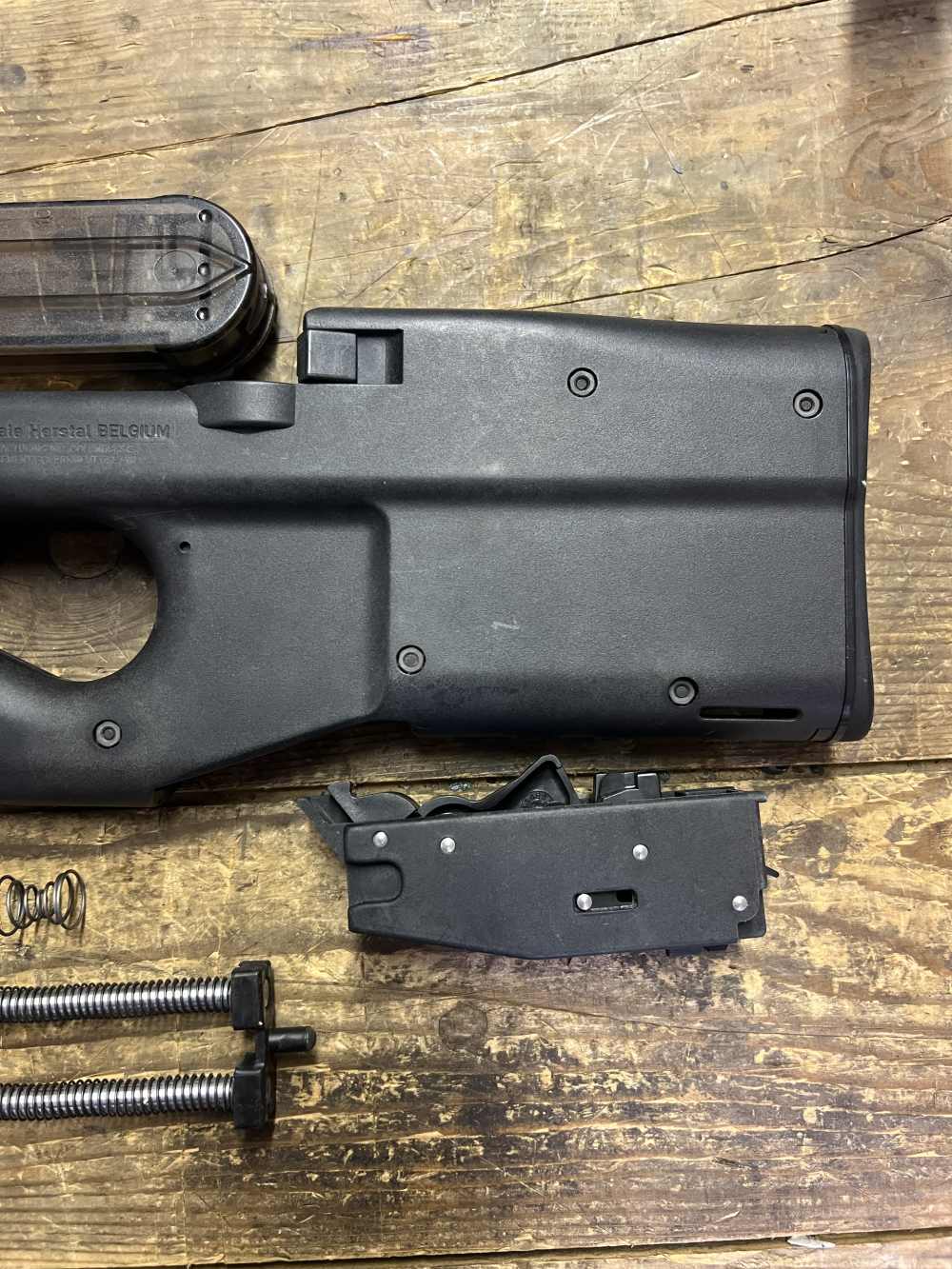 FN P90 Full Auto Parts Kit - Rare W/ Laser-img-1