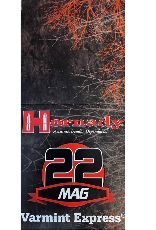 Hornady Varmint Express 22 WMR Win. Mag 30 gr. V Max Ready to ship-img-1