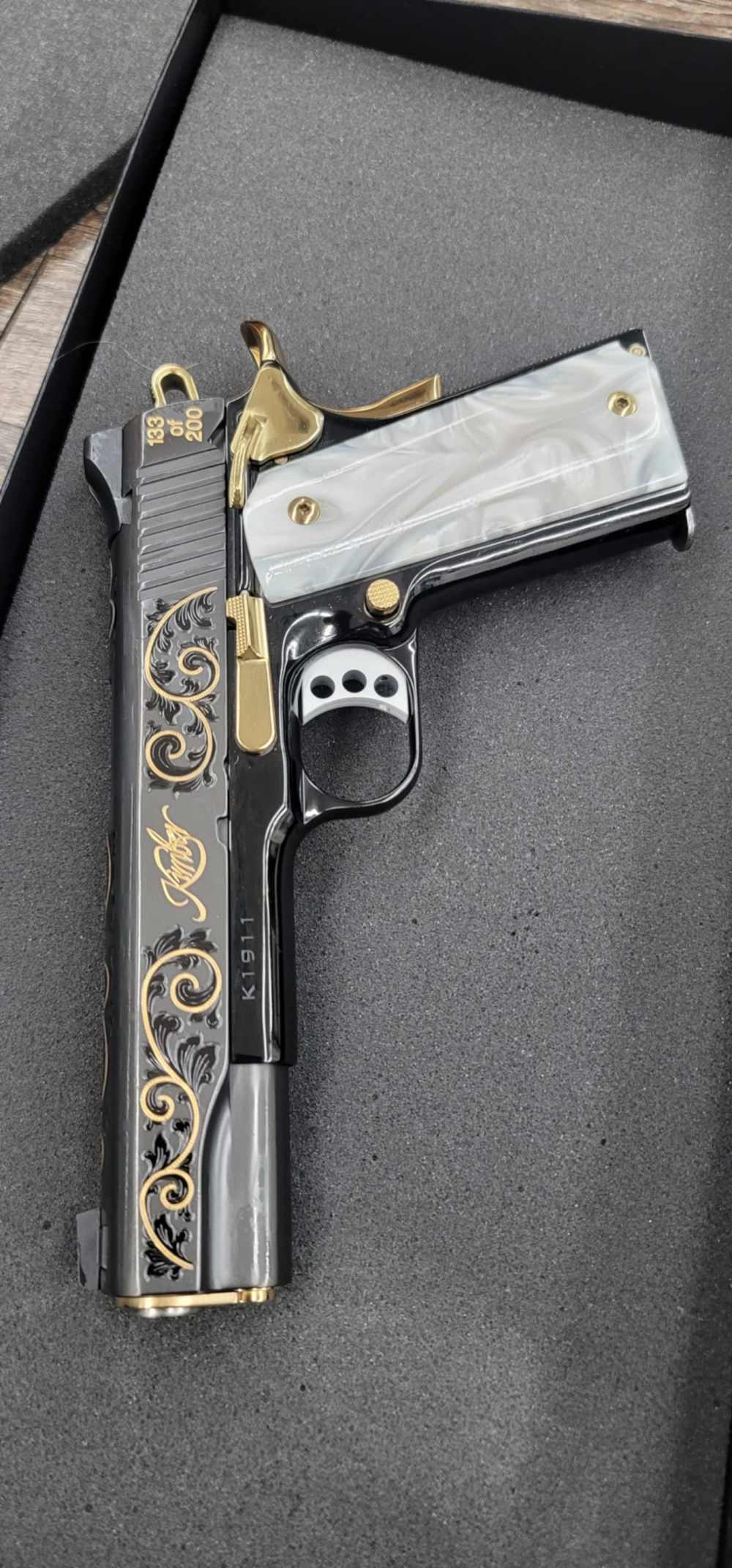 Kimber Matte Classic K1911 in 38 Super 133 OF 200 by CNC - NEW!-img-0