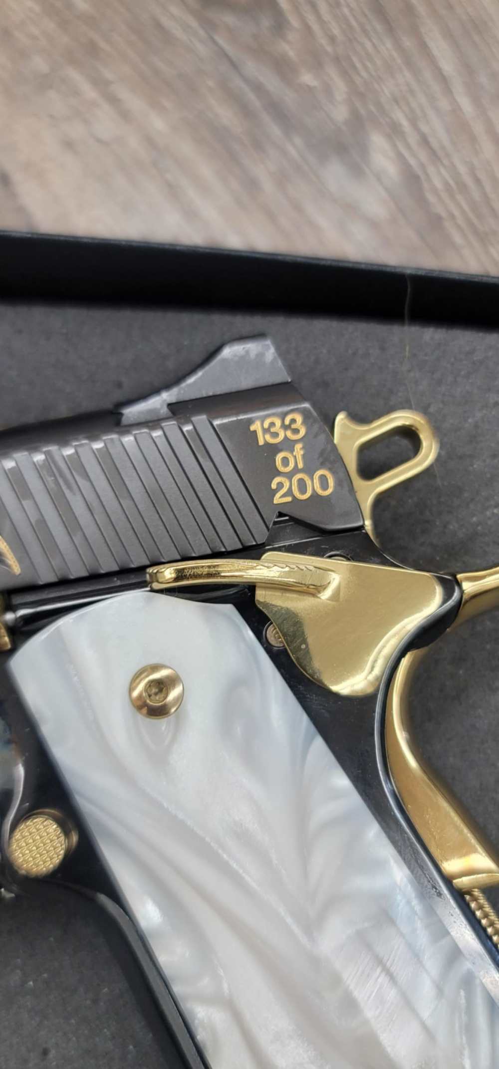 Kimber Matte Classic K1911 in 38 Super 133 OF 200 by CNC - NEW!-img-1