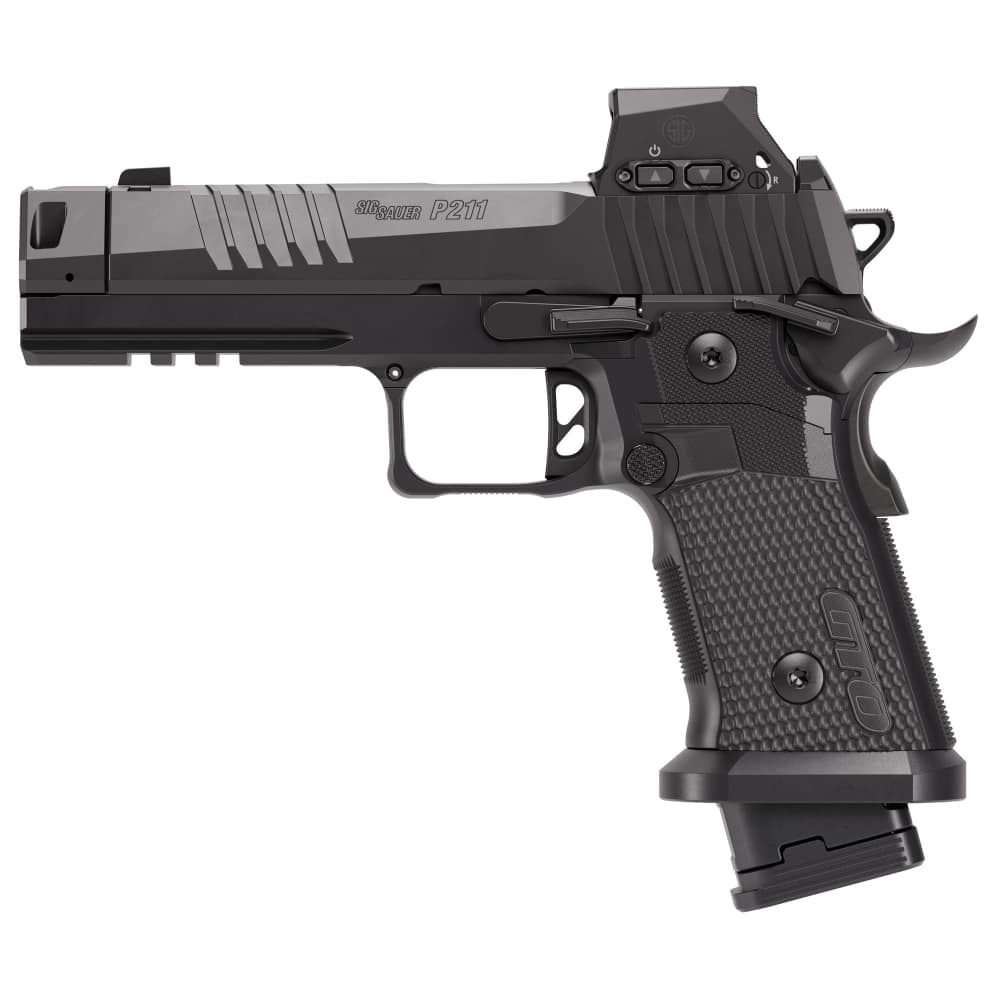 NEW Brand New Sig Sauer P211 GTO 9MM 4.4 BLK COMP 21RD ROMEO-X SIG-LOC PRO-img-1