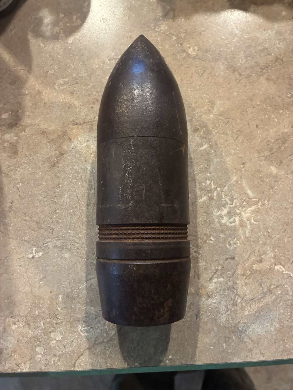 WW2 75mm AP round for the Sherman tank M18 M72-img-0