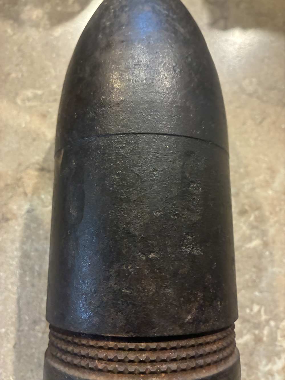 WW2 75mm AP round for the Sherman tank M18 M72-img-2