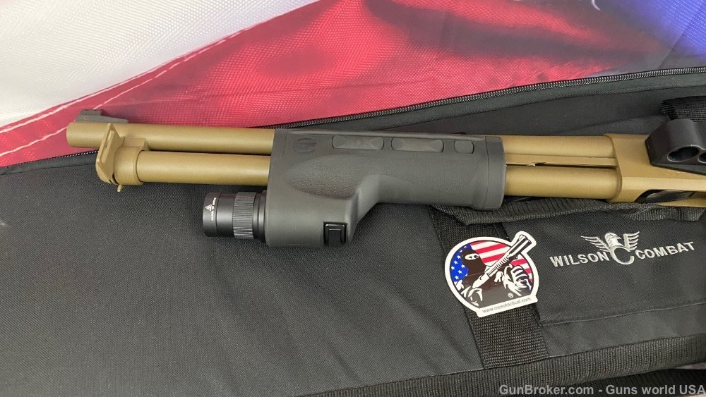 Remington 870 Wilson Combat CQB shotgun FDE Coyote 6+1 12ga 12 gauge  12 ga-img-1