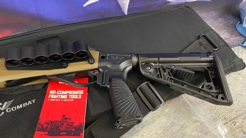 Remington 870 Wilson Combat CQB shotgun FDE Coyote 6+1 12ga 12 gauge  12 ga-img-5