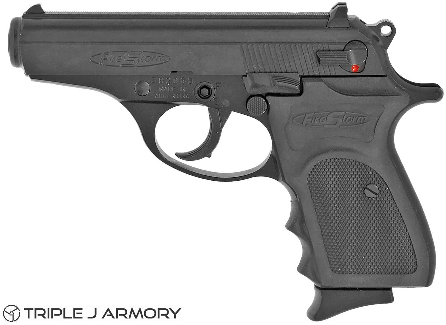 Bersa Firestorm .380 ACP Pistol Compact FS380M Black-img-1