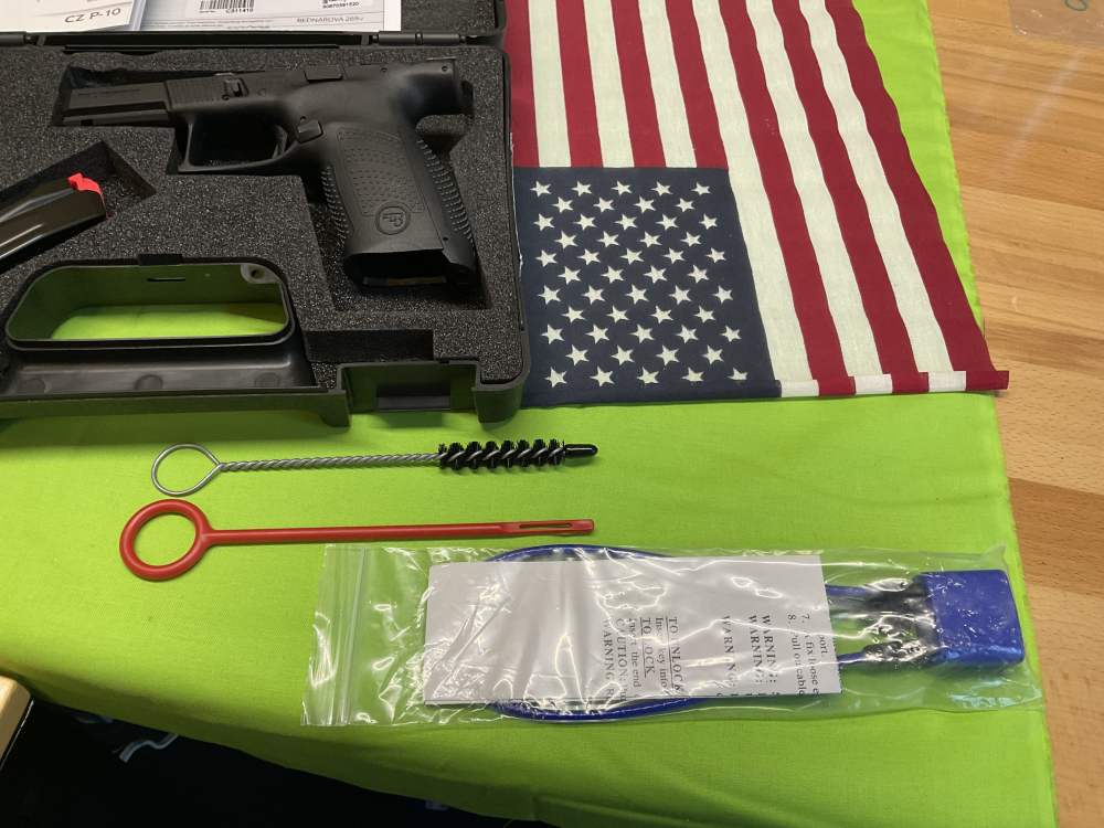 CZ P10C Complete Lower Receiver Frame - Brand New - Free Shipping-img-2