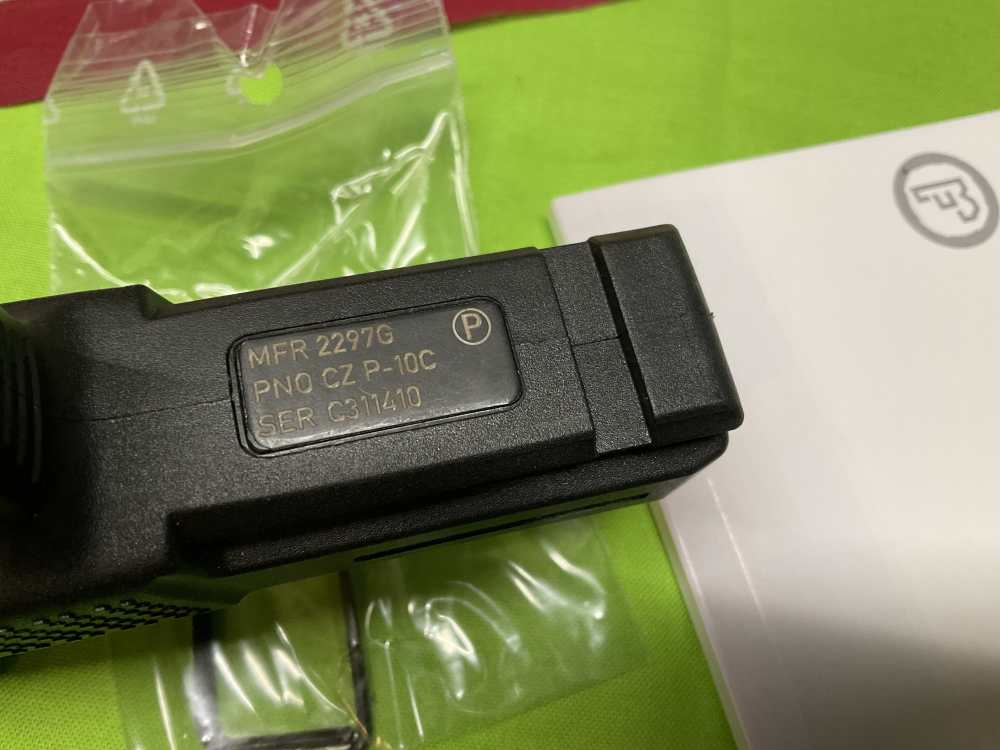 CZ P10C Complete Lower Receiver Frame - Brand New - Free Shipping-img-12