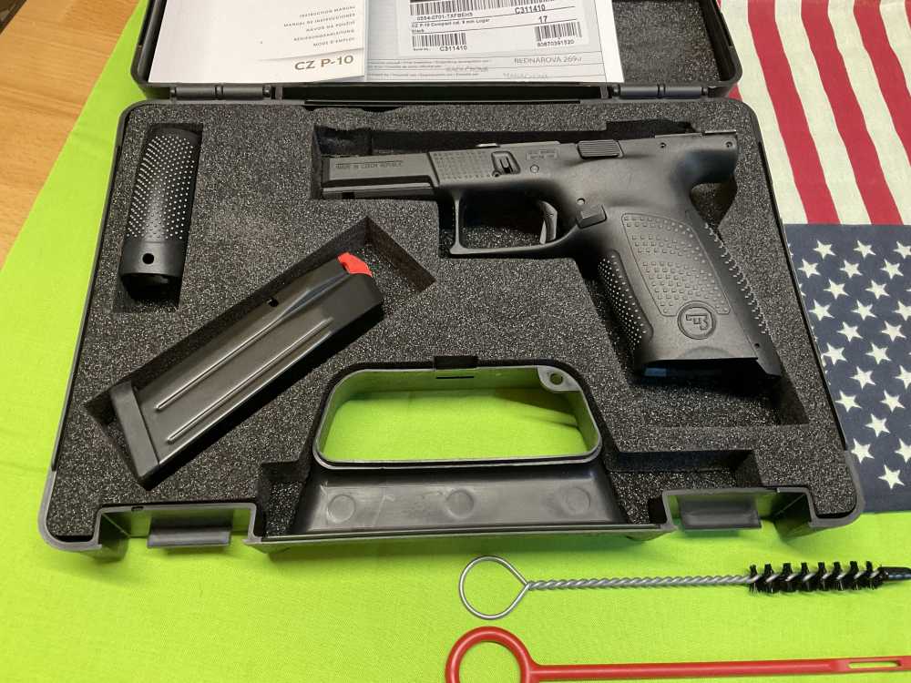 CZ P10C Complete Lower Receiver Frame - Brand New - Free Shipping-img-1