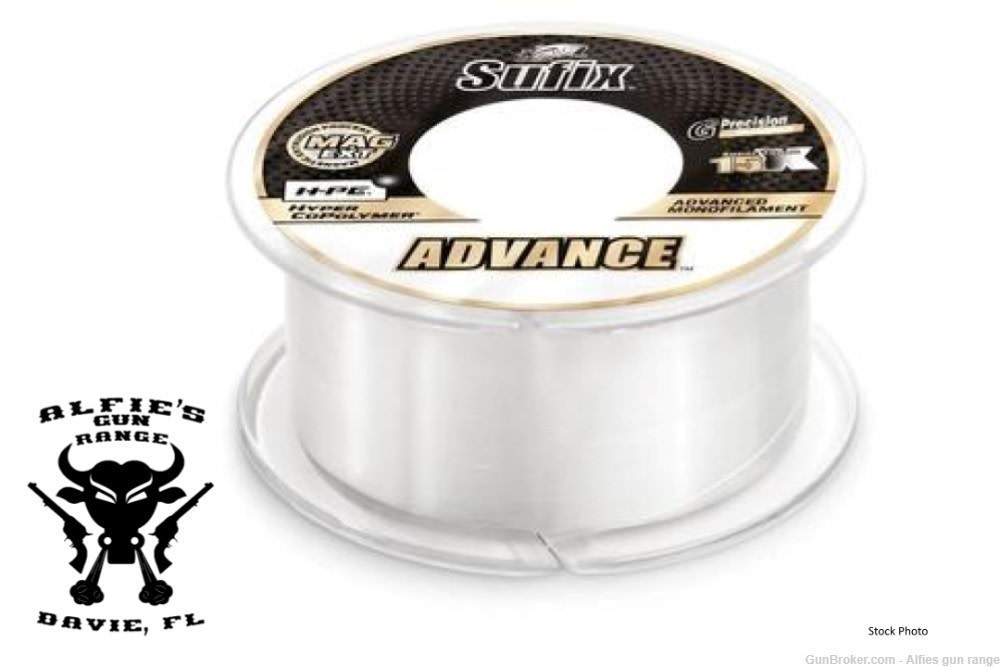 SUFIX Advance Monofilament Fishing Line - Clear - 20lb 330YD 604-120-img-0