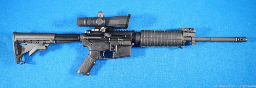 WINDHAM WEAPONRY WW-15 SRC 5.56 16" 30 ROUNDS BLACK W SCOPE (10547)-img-5