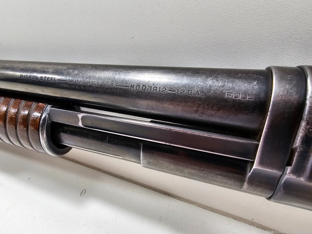 Winchester Model 1912 12 Gauge Mfg. 1915 30" Full Choke-img-12