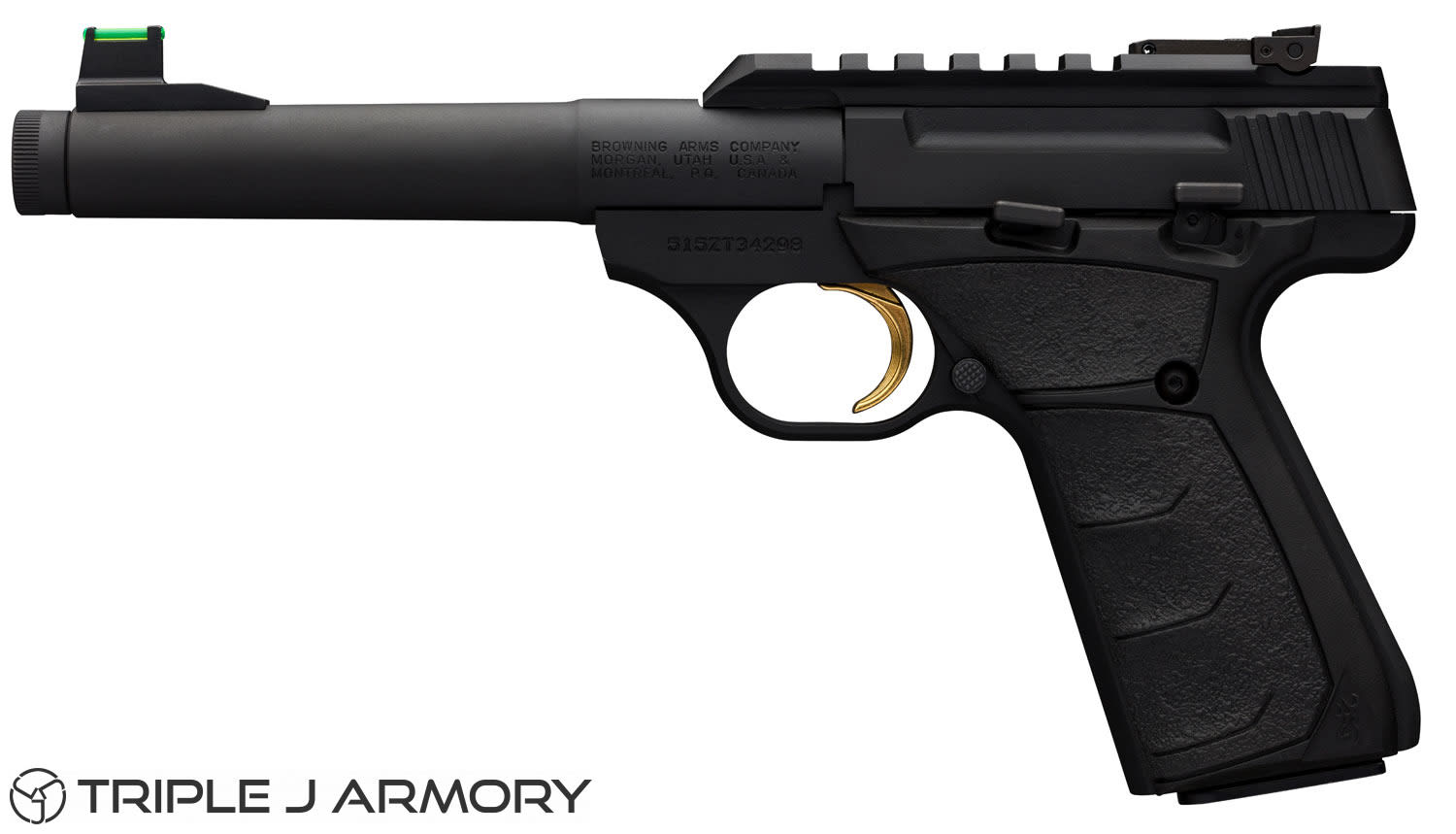Browning BM Plus Camper SR .22 LR Pistol 051534490 Black-img-1