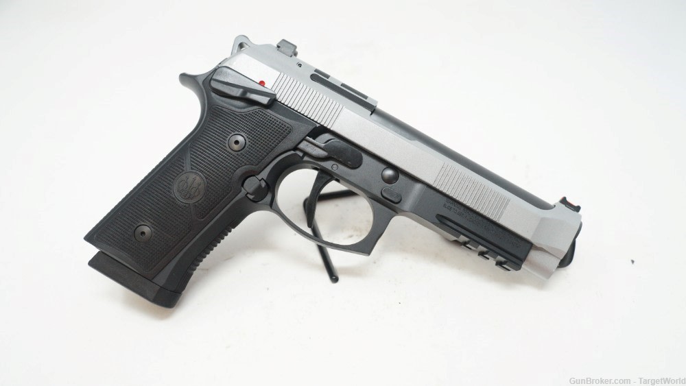 BERETTA 92XI 9MM 4.7" 18 ROUNDS STAINLESS & BLACK (BEJ92FSR921)-img-2