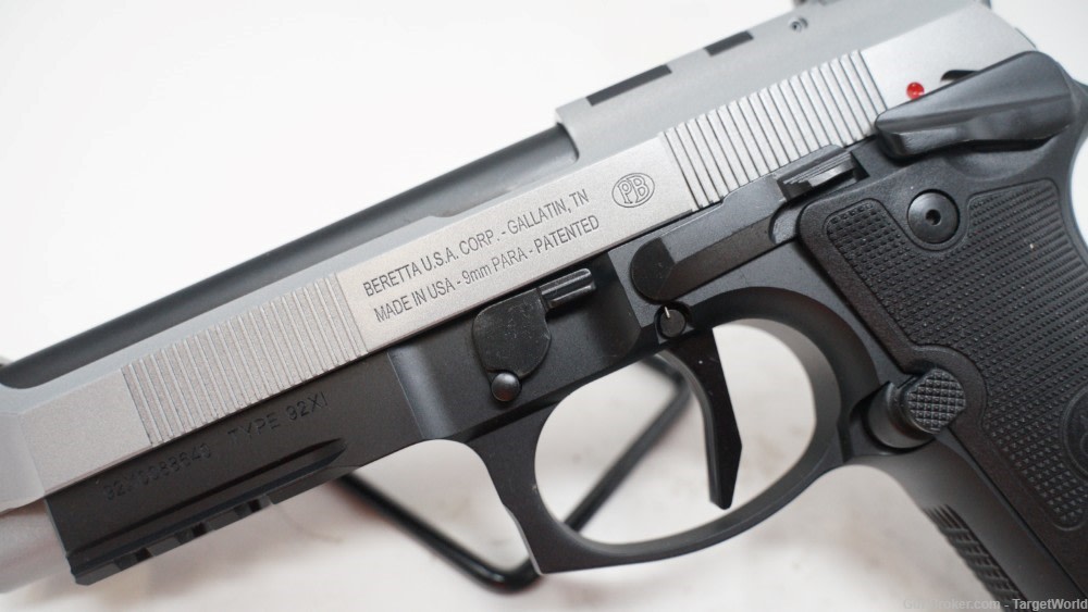 BERETTA 92XI 9MM 4.7" 18 ROUNDS STAINLESS & BLACK (BEJ92FSR921)-img-11