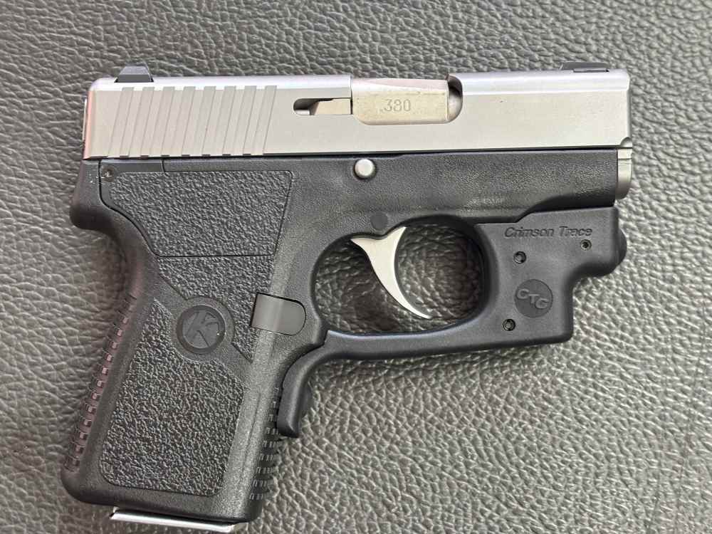 KAHR P380 W/ CRIMSON TRACE 380 ACP. NO RESERVE -img-1