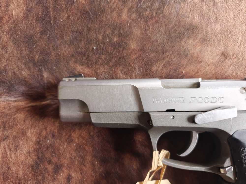 Classic Ruger P89DC Stainless 9mm Pistol-img-4