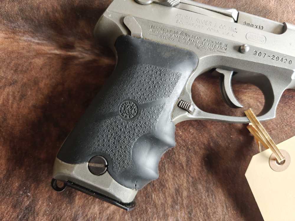 Classic Ruger P89DC Stainless 9mm Pistol-img-1