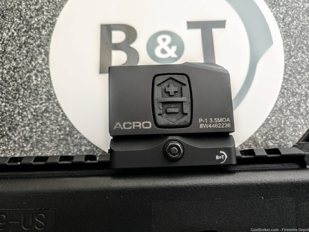 B&T AIMPOINT ACRO P-1 P-2 22mm QD-MT B&T APC9 APC45 GHM9 KH9 SPC9 TP9, HK-img-1