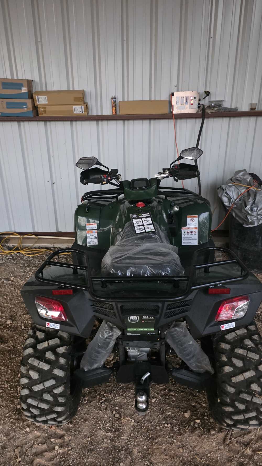  new electric 4 wheeler 4x4 with winch-img-0