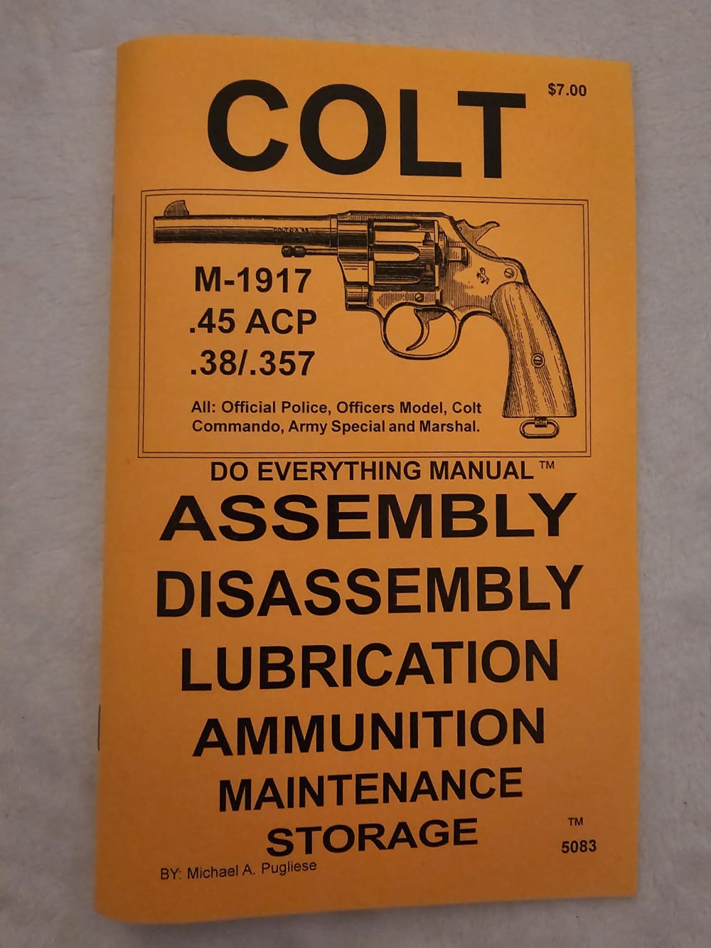Colt M-1917 .45 ACP .38/.357 Do Everything Manual - 5083-img-0